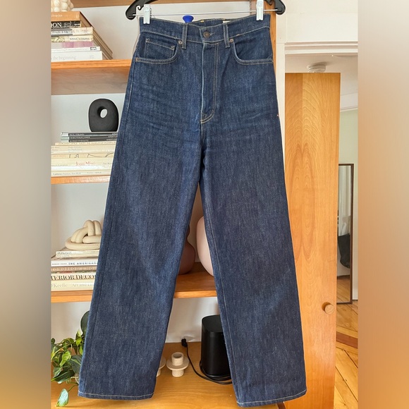 SOLD****IMOGENE + WILLIE Catherine Jeans 100% Cotton indigo high waist - Picture 3 of 9